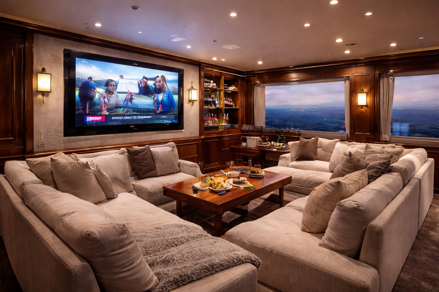 Yacht cabin camera coverage